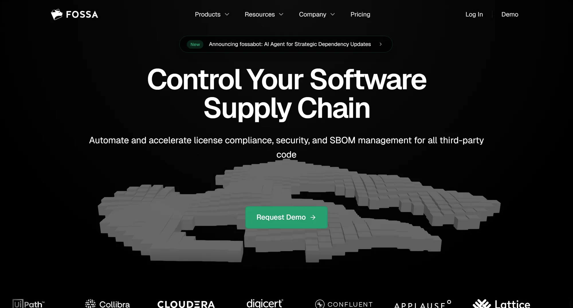 The FOSSA homepage